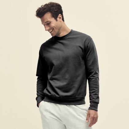 Lightweight Set-In S Adult Sweatshirt - DARK GREY