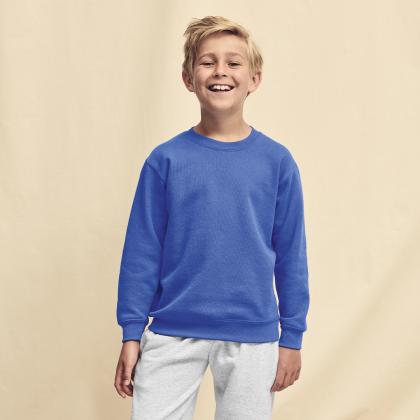 Classic Set-In Sweat Kids Sweatshirt - NAVY BLUE