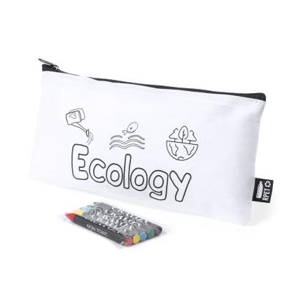 Thurman Pencil Case - WHITE