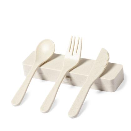 Dranel Cutlery Set - NATURAL