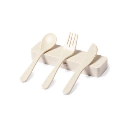 Dranel Cutlery Set - NATURAL