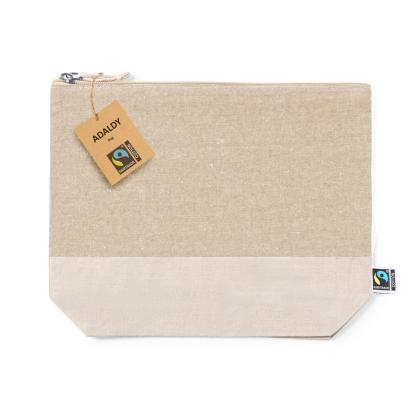 Adaldy Fairtrade Beauty Bag - NATURAL
