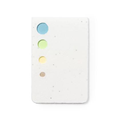 Amenti Seeds Sticky Notepad - WHITE