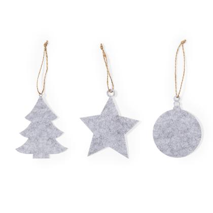 Chandun Christmas Decoration Set - GREY