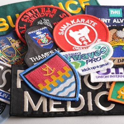 Embroidered Badges  (Xsmall to large sizes available)