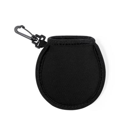 Hese Golf Ball Cleaning Pouch - BLACK