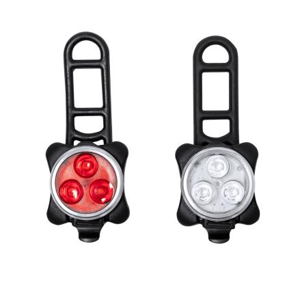 Remko Bike Safety Light Set - BLACK