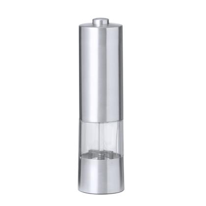 Cinder Electric Salt and Pepper Mill - SILVER