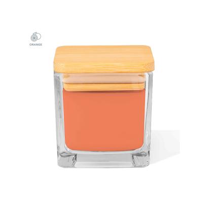 Safron Aromatic Candle - ORANGE