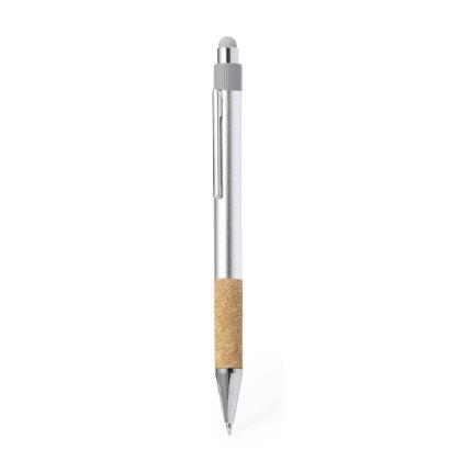 Fobox Stylus Touch Ball Pen - SILVER