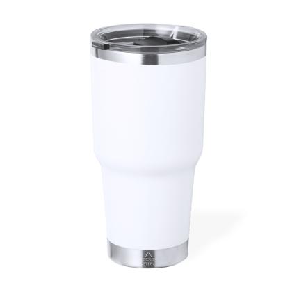 Tobey Insulated Mug - WHITE