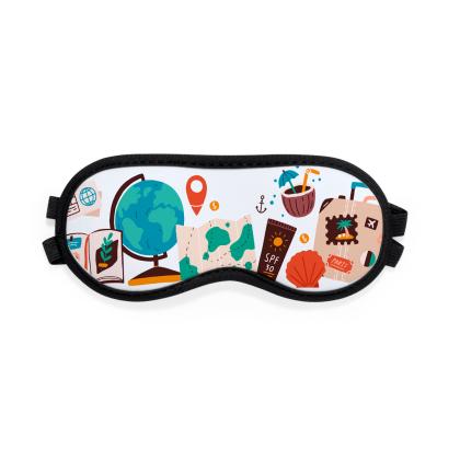 Ranta Sublimation Travel Eye Mask - WHITE