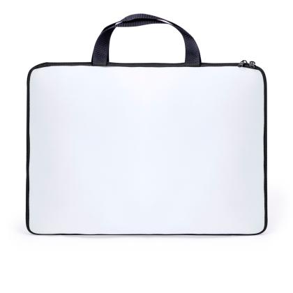 Lury Sublimation Laptop Pouch - WHITE