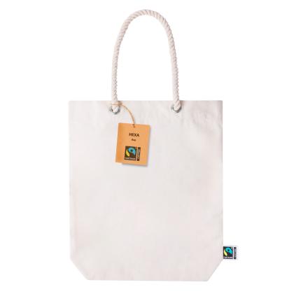 Hexa Fairtrade Bag - NATURAL
