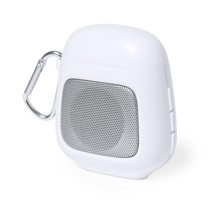 Boxy Speakers Earphones - WHITE