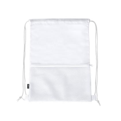 Uznam Drawstring Bag - WHITE