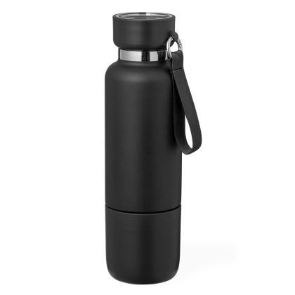 Flautrok Insulated Bottle - BLACK