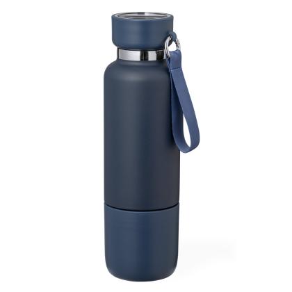 Flautrok Insulated Bottle - NAVY BLUE