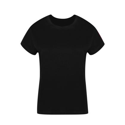Seiyo Women Colour T-Shirt - BLACK