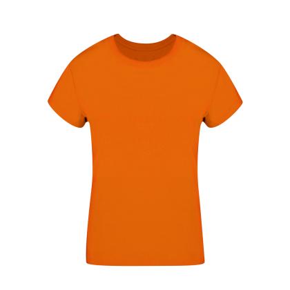 Seiyo Women Colour T-Shirt - ORANGE