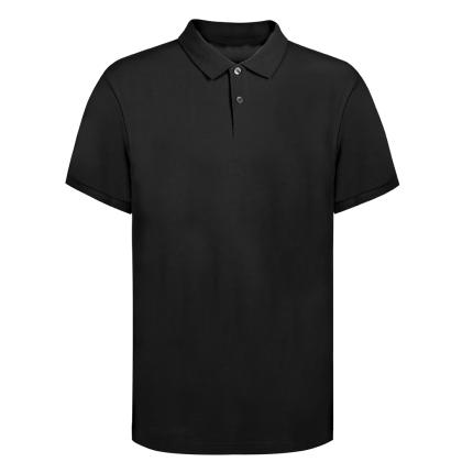 Koupan Adult Colour Polo Shirt - BLACK