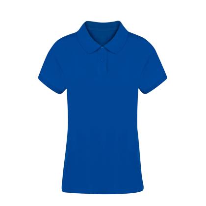 Koupan Women Colour Polo Shirt - BLUE