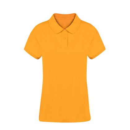 Koupan Women Colour Polo Shirt - GOLDEN