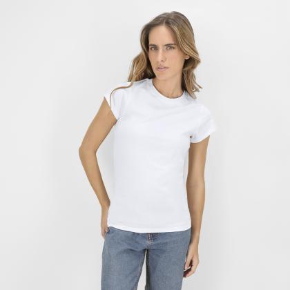 Seiyo Women White T-Shirt - WHITE