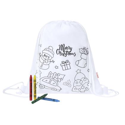 Taky Drawstring Bag - WHITE