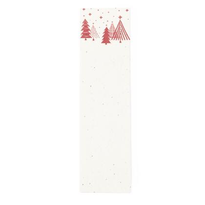 Baird Seeds Bookmark - WHITE