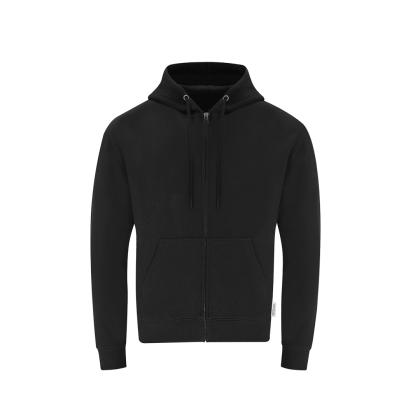 Walder Adult Hooded + Zipper Sweatshirt - BLACK