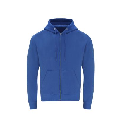 Walder Adult Hooded + Zipper Sweatshirt - BLUE
