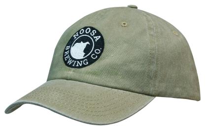 Enzyme Washed Pigment Dyed Cotton Twill Cap
