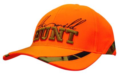 Luminescent Cap with Leaf Camouflage Inserts