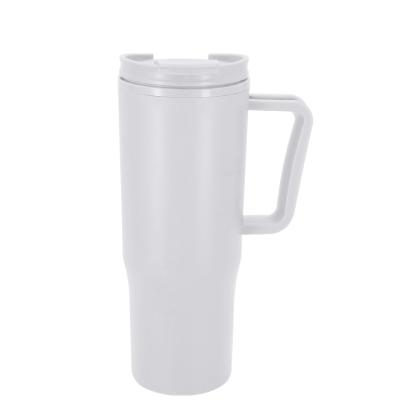 Miranda Insulated Mug - WHITE
