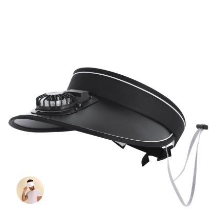 Akanyi Sun Visor Fan - WHITE