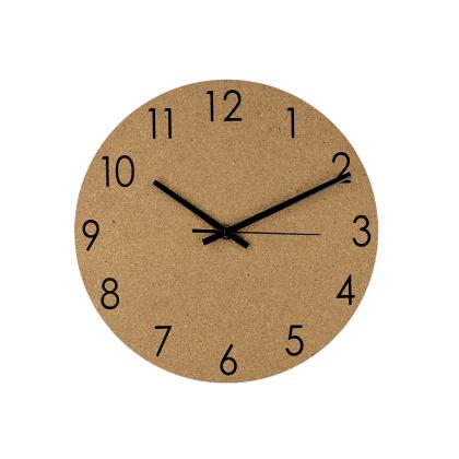 Melzer Wall Clock - NATURAL