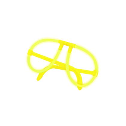 Tobeck Glow Glasses - YELLOW FLUORO
