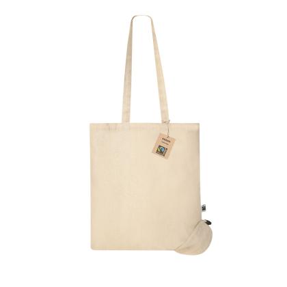 Kieran Fairtrade Foldable Bag - NATURAL