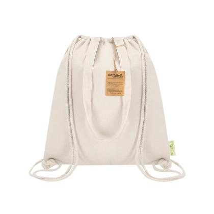 Nelon Drawstring Cool Bag - NATURAL