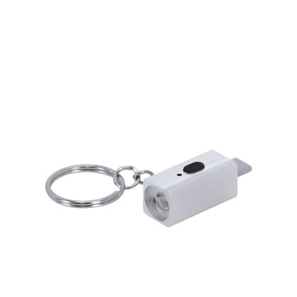 Parris Keyring Electric Lighter - SILVER