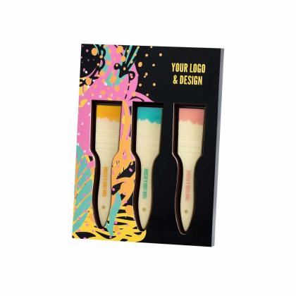 SET OF CHOCOLATES BRUSHES 3 PCS