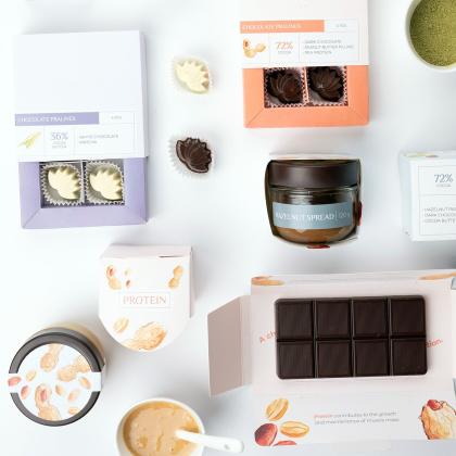 PROTEIN CHOCOLATE BAR WITH FILLING 70 G