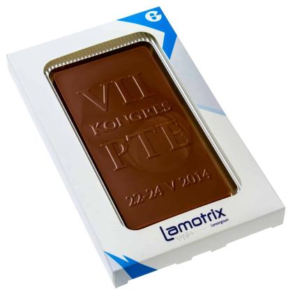 BESPOKE CHOCOLATE CHOCO4MAT CALENDAR CARD