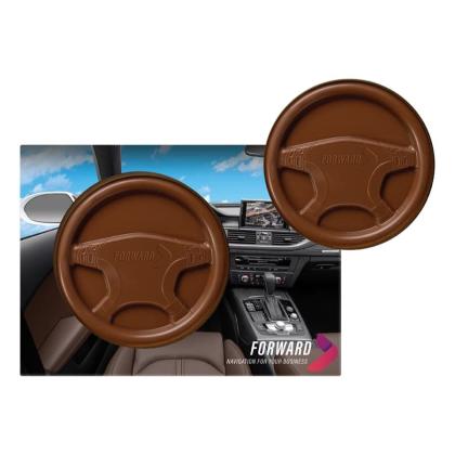 BESPOKE CHOCOLATE CHOCO4MAT STEERING WHEEL