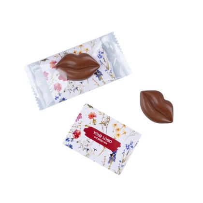 ADVERT CARD - CHOCOLATE LIPS