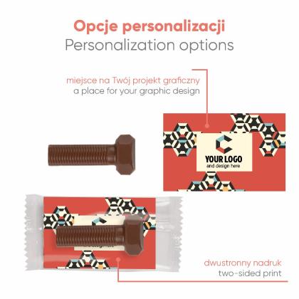 ADVERT CARD - CHOCOLATE FIX-IT