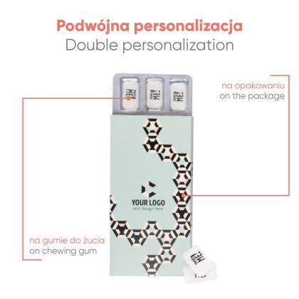 BRAND ME! MINTS CHEWING GUM BLISTER 12 PCS