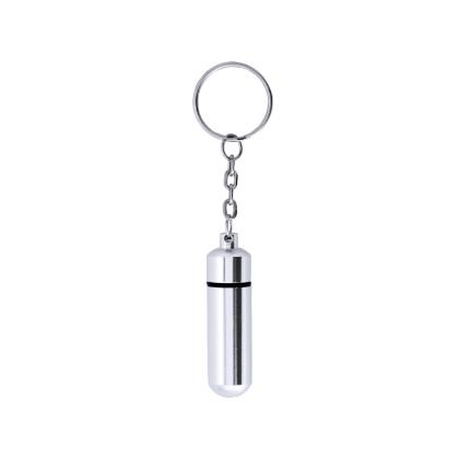 Alumpill Keyring Pillbox -