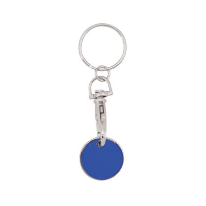 Euromarket Keyring Coin - WHITE